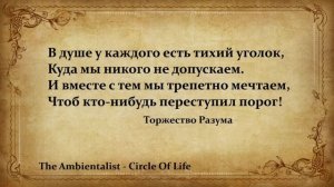 The Ambientalist-Circle Of Life