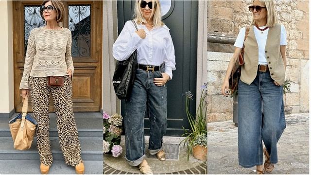 ШИРОКИЕ БРЮКИ КАК НОСИТЬ💖МОДНЫЕ КЛЕШ ПАЛАЦЦО В ЭЛЕГА смотреть онлайн