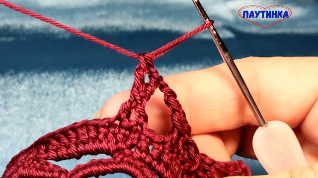 СКРЕЩЕННЫЕ СТОЛБИКИ КРЮЧКОМ  #дляначинающих  #вязаниекрючком #вязаниепокругу #красивыйузоркрючком