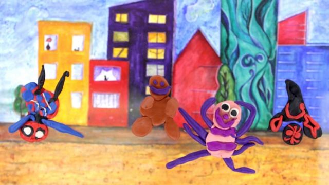 Зелёный человек - паук - 28.04.2025 - Артём 5 лет ( пластилино? смотреть онлайн