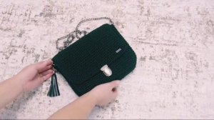 Сумка кросс боди из полиэфирного шнура😊