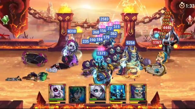 Хроники Хаоса. Мобильная. #1126. Тестируем Темпуса в Потасовках героев смотреть онлайн