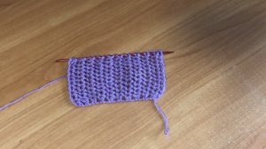 Узор-сеточка спицами для вас