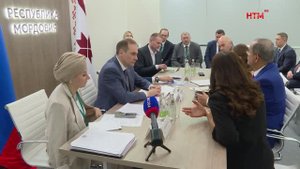 Встреча Артёма Здунова с Чрезвычайным и Полномочным Послом Королевства Бахрейн в РФ
