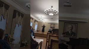И.С.Бах Концерт a-moll 1 ч.