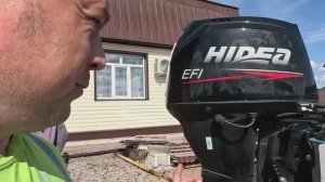 HIDEA 60-50 первый пуск после зимы. Открытие жидкой воды 2025г.!!!