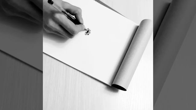 Одуванчик. Рисунок дилетанта🙄 смотреть онлайн