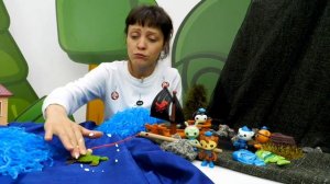 Видео про игрушки из мультика Октонавты для детей. Детский сад - Веселая Рыбалка!