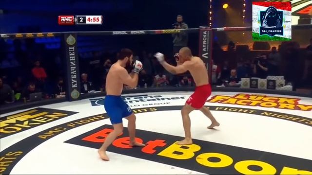 Нурулло  Алиев Полний бой 🆚 Александр Гребнов AMC figh nights 99 смотреть онлайн