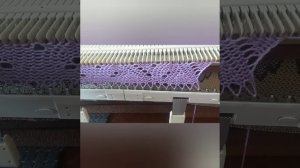 Ажурный узор для однофонтурных вязальных машин. №1.