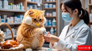 Ginger Cat Mom Falls Sick, Ginger Kitten’s Tomato Sale To Buy Roast Duck & Medicine!