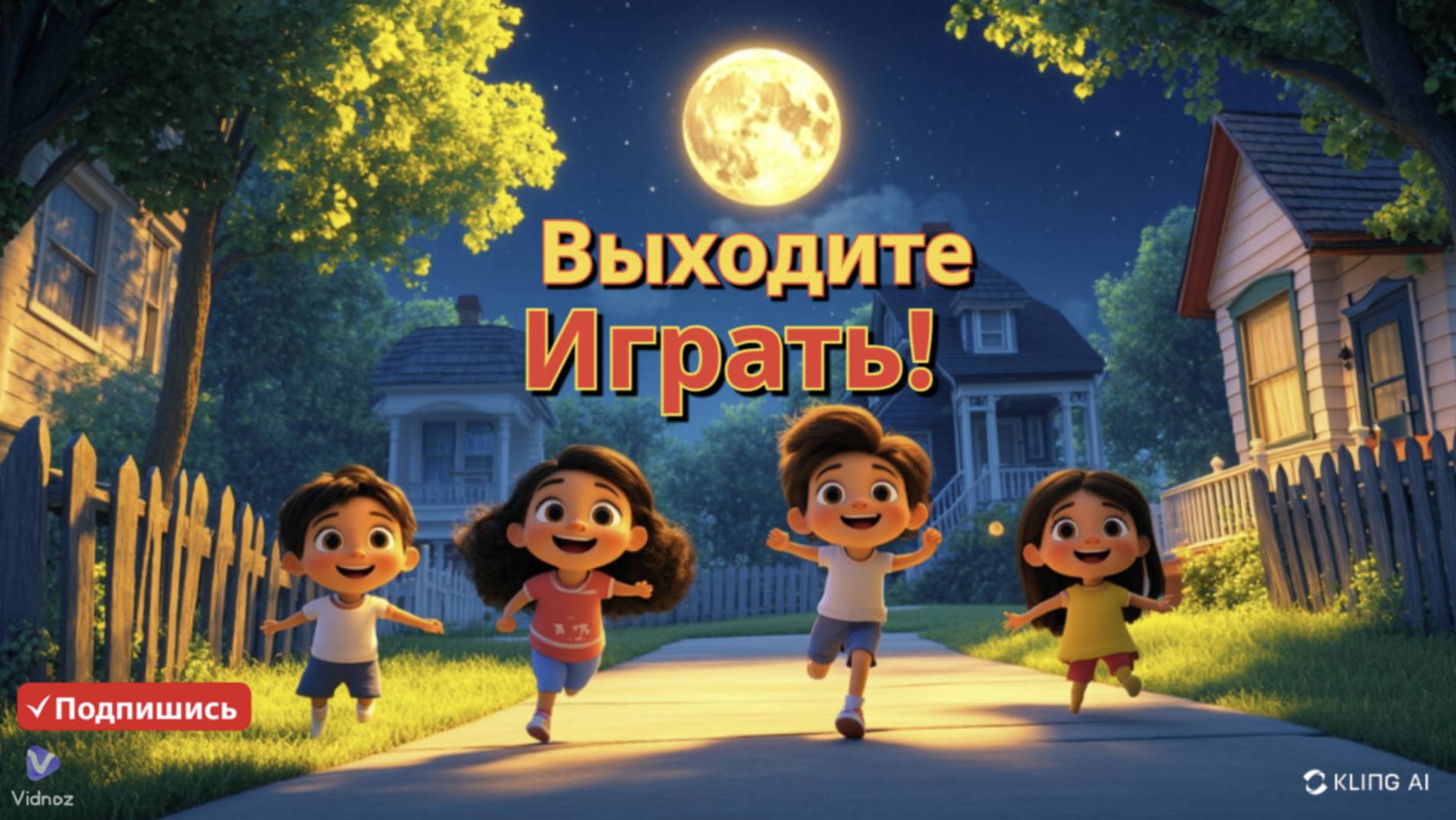🌟 Мальчики и девочки, выходите играть! 🎉🎶 | Весёлая рифмовка на английском 📚💖