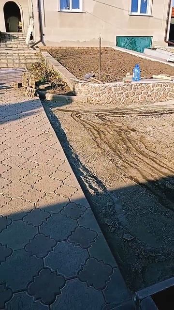 Трамбовка основания укладка тротуарной плитки смотреть онлайн