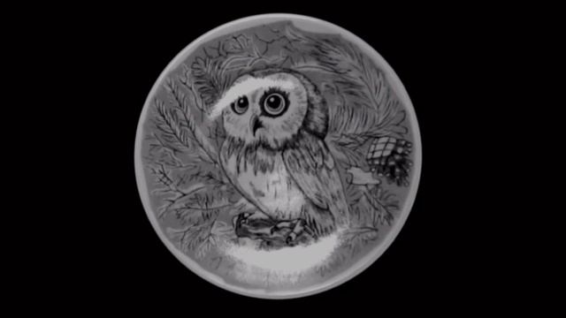 "Совёнок" Роспись А. Päiv. Muolaa porcelain - Авторский фарфор смотреть онлайн