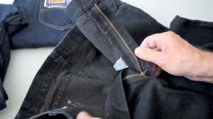 Джинсы Lee riders black and blue made in USA