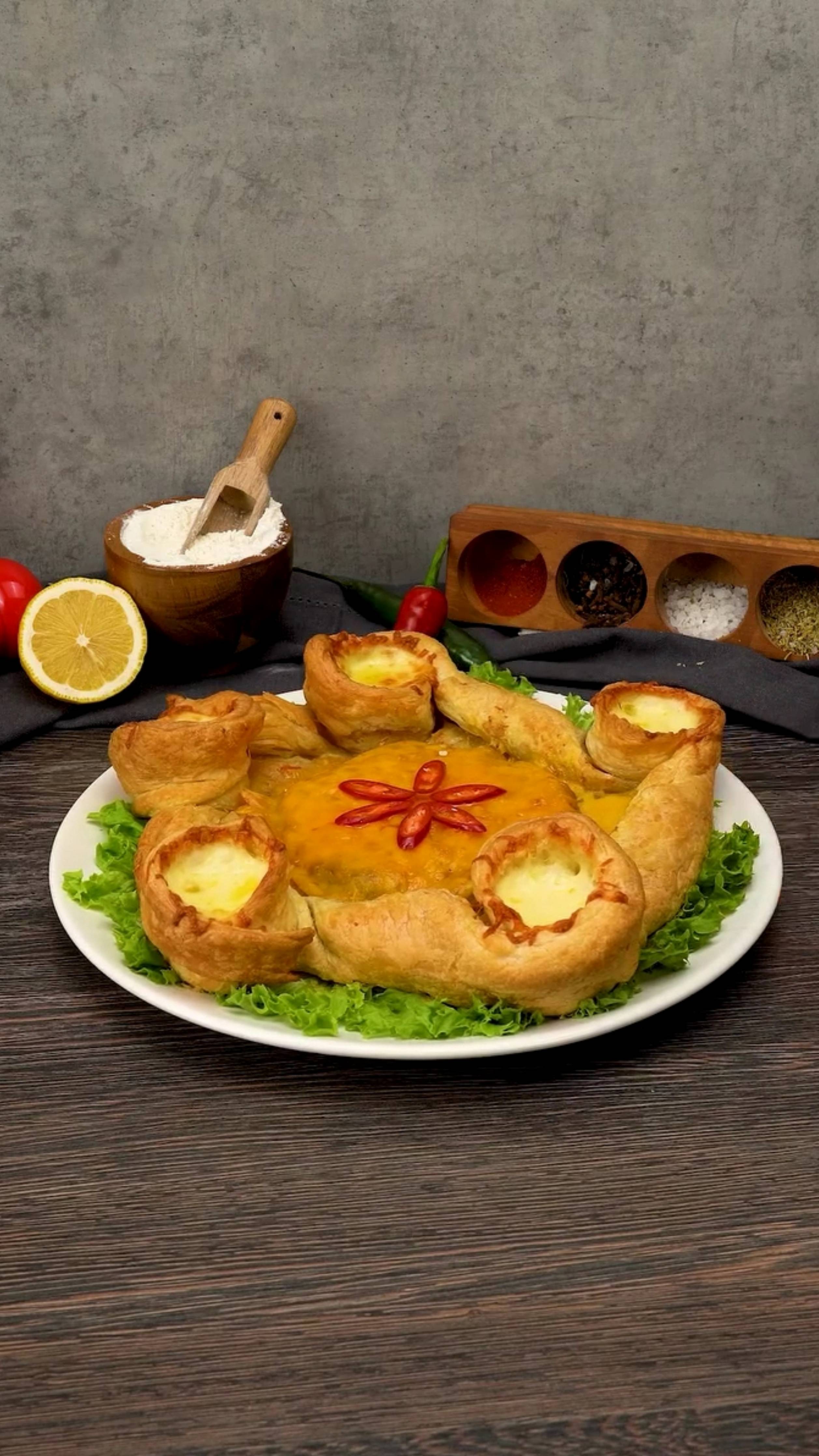 Никто не догадается, как вы его приготовили! Быстрая закуска с мясным фаршем