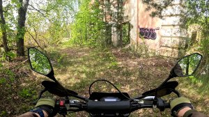 ⭕POV БУДНИ МОТОЦИКЛА REGULMOTO CR-X PRO & ЧАСТЬ ЗАБРОШЕННЫЙПОСТРОЙКИ САНАТОРИЯ КАРХОВКА✅