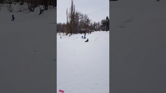 Зима спасибо за снег!  Краснодар благодарит за снежные и весёлые деньки