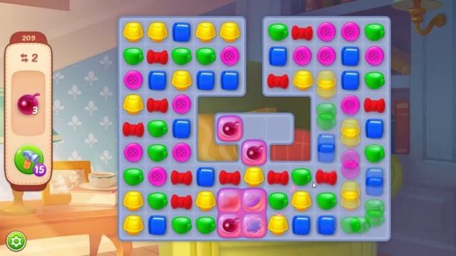 Homescapes.  209 уровень. смотреть онлайн