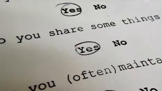 тест на любовь