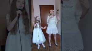 1348. Дуэт ”Вдохновение”_ Хамиди Лилия, Хамиди Виктория, г. Химки. Белая черемуха душистая (В.Добрын