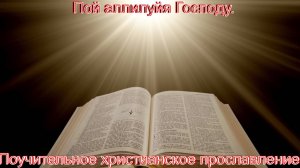 Пой аллилуйя Господу.(Анна-Катерина Модестова.)Христианские песни.