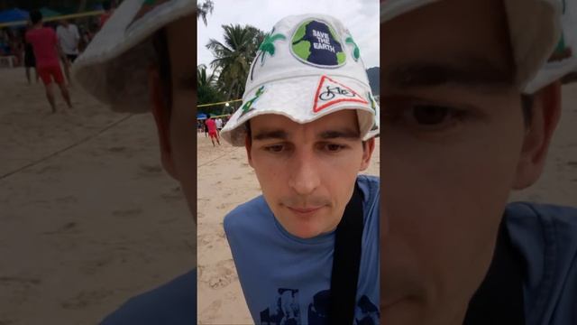 Прогулка по первой линии Пляжа Патонг🇹🇭 смотреть онлайн