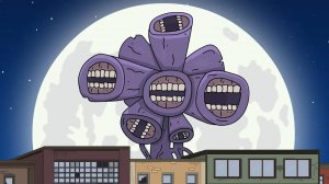 Сиреноголовый темный монстр!