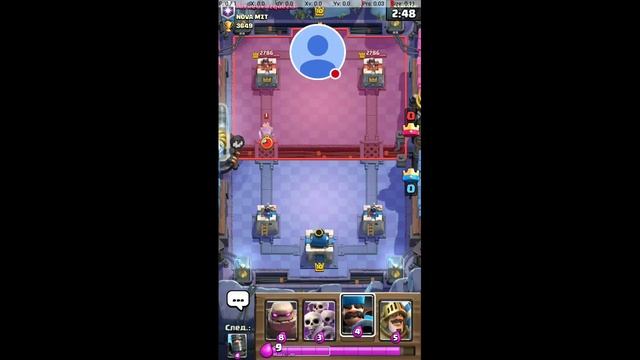 Стрим игры "Clash Royale".На подходе к 12 арене смотреть онлайн
