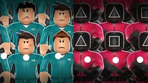 Squid Game Роблокс 1 сезон 1 серия