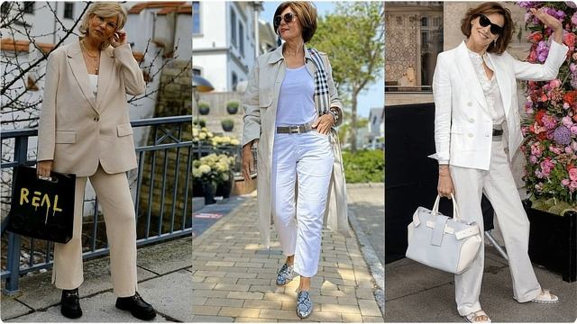 МОДНЫЕ ЖАКЕТЫ ДЛЯ ДАМ 50+55+60+💕 СТИЛЬНЫЕ ВЕСЕННИЕ ОБРАЗ? смотреть онлайн