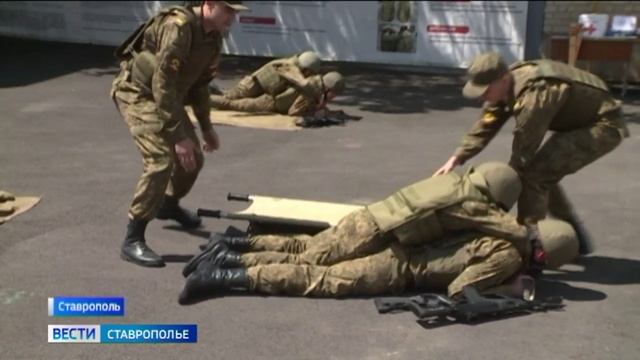 Как готовят будущих офицеров  на Ставрополье