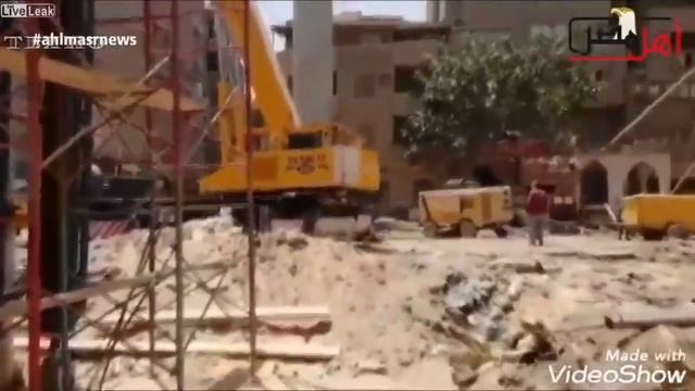 В Каире строят шоссе в считанных сантиметрах от домов смотреть онлайн