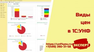 Виды цен в 1С:УНФ