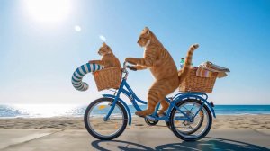 Котик - на пляже