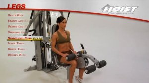 Силовой комплекс для дома HOIST HV-4-ELITE - Упражнения на нижнюю часть тела