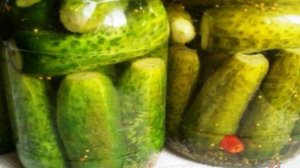 Огурцы маринованные