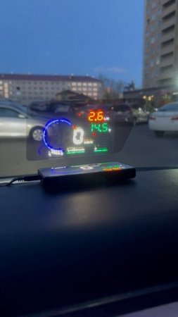 Проекционник на лобовое стекло HUD A 8