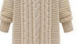 Слайд шоу - вязанные платья спицами 5