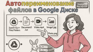 Как переименовать файлы в Google Диске через make.com — готовый сценарий