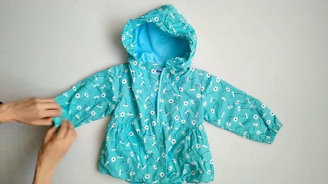 Ветровка для девочек "Aimico" рост с 80 по 98 смотреть онлайн