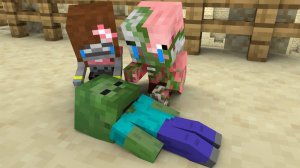 Против бабушки— Мультик с Персонажами Майнкрафт