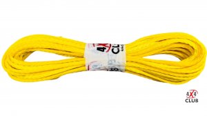Трос "Super Rope" 3 мм для лебедки, метражом, желтый