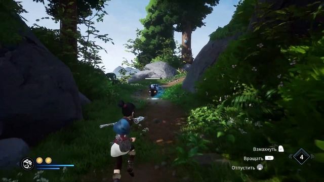 УРОКИ СТРЕЛЬБЫ ОТ РУСО ▪ KENA: Bridge of Spirits прохождение #3 смотреть онлайн