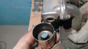 Последствия обрыва ремня ГРМ "ВТЫКа" (встречи клапанов