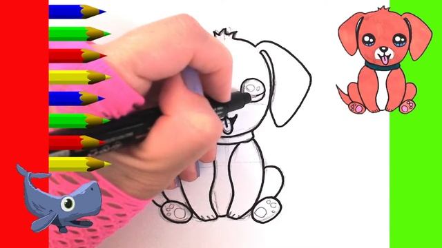 Как нарисовать МИЛЫЙ. просто, Рисунки для начинающих смотреть онлайн