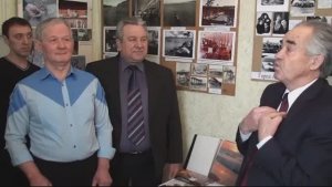 Голубев, открытие выставки 28-02-2013