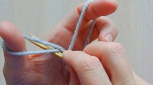 ПЛАТОЧНАЯ ДВОЙНАЯ ВЯЗКА. ДВА ВАРИАНТА