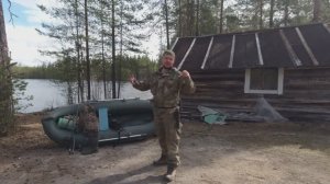 Таёжная Избушка на Реке / ЧЕТЫРЕ ЩУКИ Пятую не Поднял / Рыбалка на Севере / Рыбалка на Дикой Реке