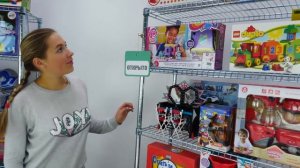 Магазин игрушек. Энчантималс покупают кухню. Видео для девочек.